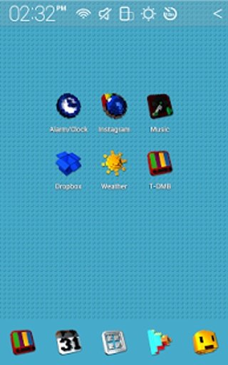 Colorful Block Atom theme截图8