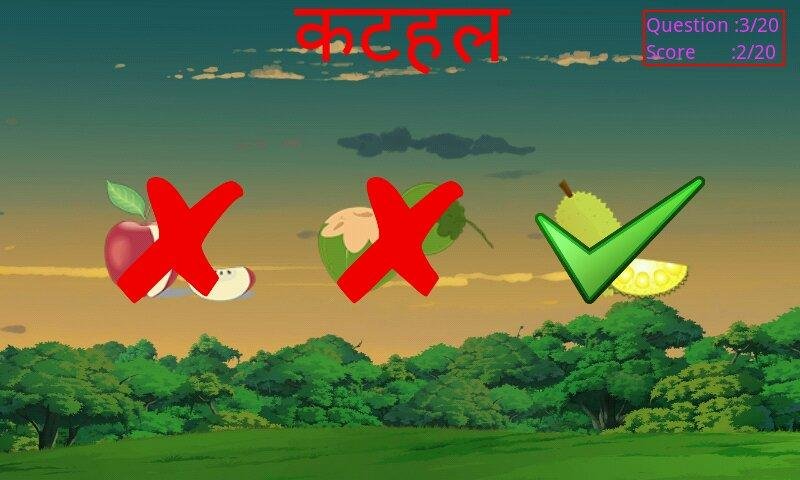 LearnFruitsWith Bheem In Hindi截图1