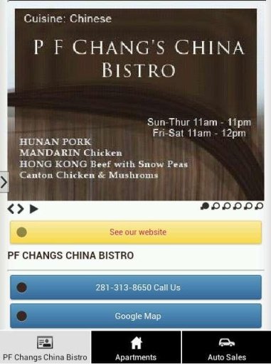 PF Changs China Bistro截图1