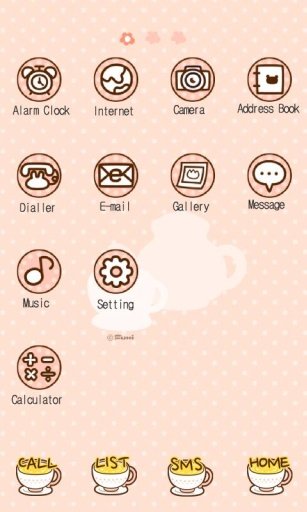 CUKI Theme Pink Teatime截图1