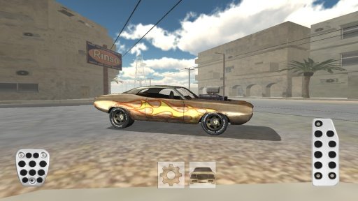 Advenced Muscle Sheriff Car 3D截图7