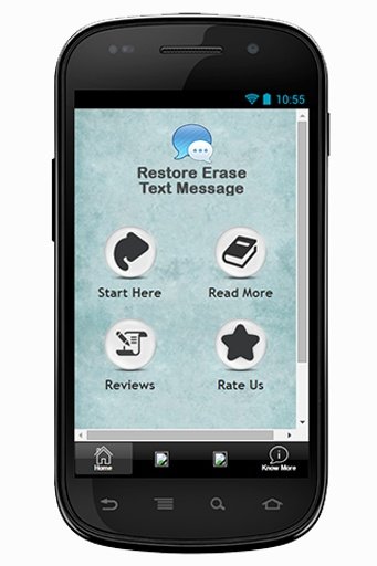 Restore Erase Text Message tip截图3