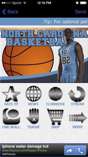 North Carolina Basketball FREE截图1