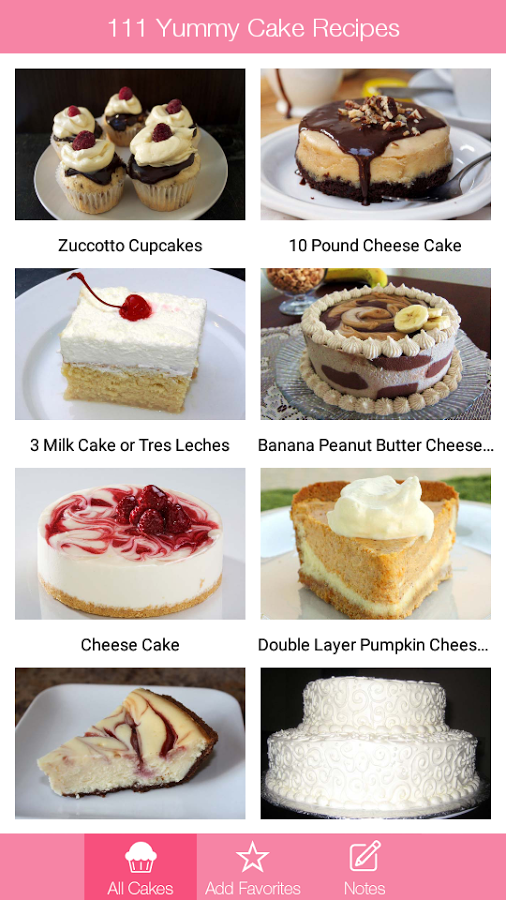 111+ Yummy Cake Recipes截图1