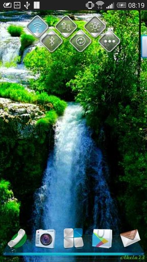 Wonderfully Waterfall Live Wallpaper截图4