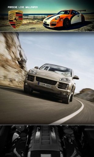 Porsche Lux Car Live Wallpaper截图2