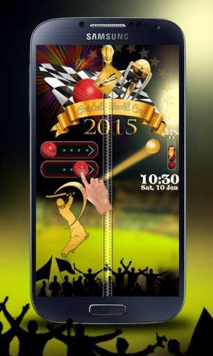 Cricket WorldCup Lock 2015截图1