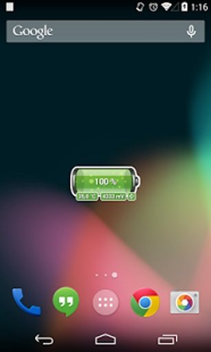 [Battery Theme] Bubbles Green截图2