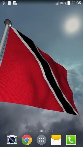 Trinidad Tobago Flag - LWP截图2