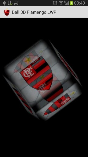 Ball 3D Flamengo LWP截图6