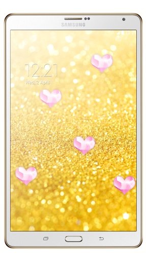 Diamond Hearts HD Live Wallpaper截图1