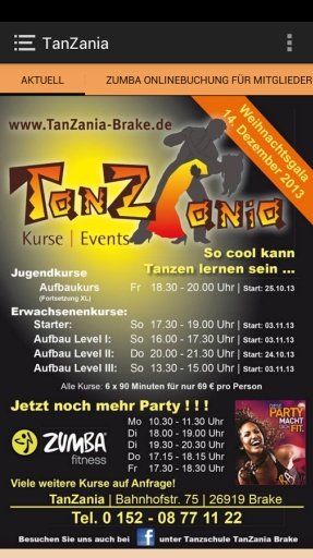 Tanzschule TanZania Brake截图2