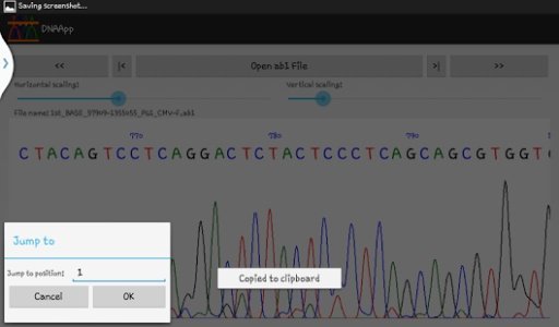 脱氧核糖核酸 DNA 序列分析工具截图4