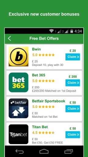 Free Bets Sports截图3