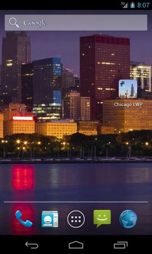 Chicago Night &amp; Day LWP Free截图5