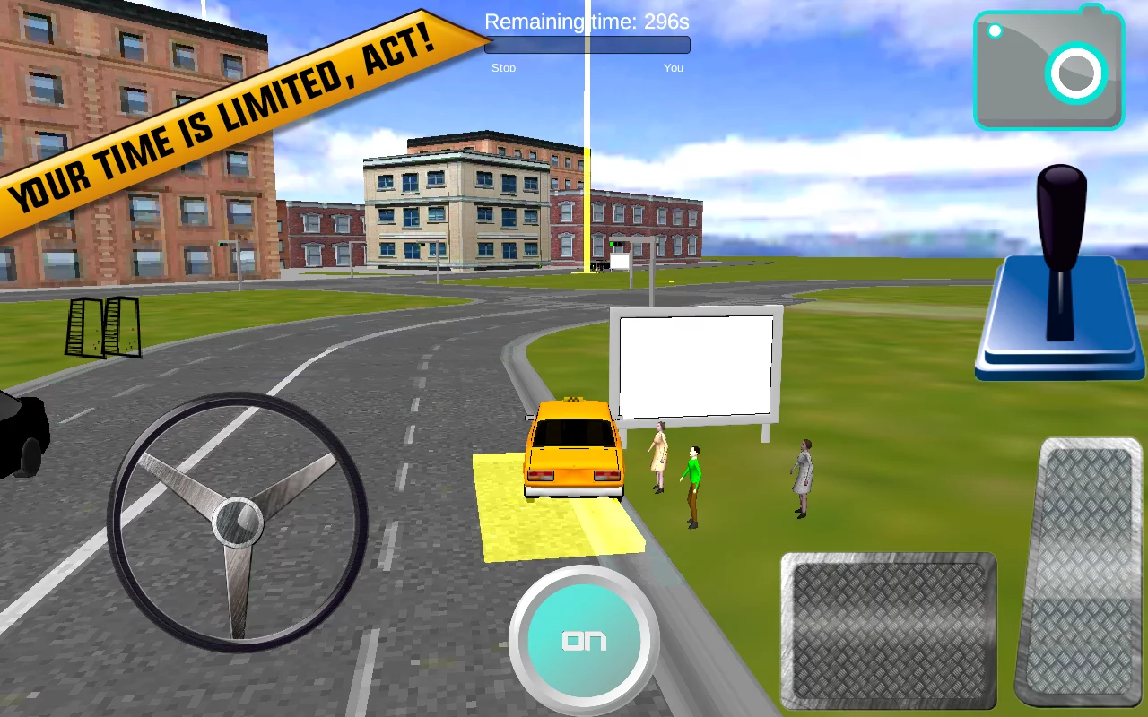 Russian Taxi Sim 3D截图11