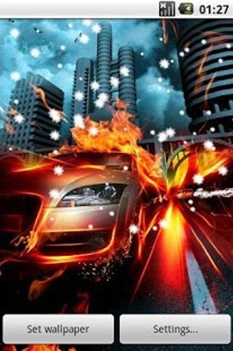 3D Flame Live Wallpaper截图2