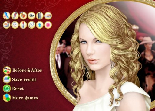 Taylor Swift Makeup -Girl Game截图5