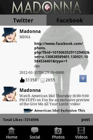 Madonna Fan App截图1