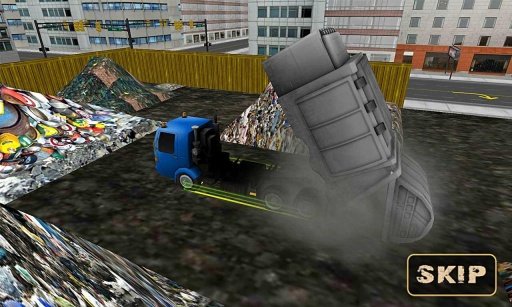 3D Garbage Truck Driver截图6