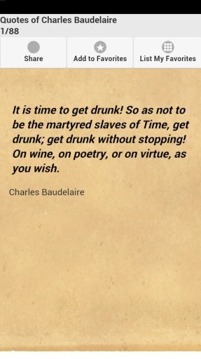 Quotes of Charles Baudelaire截图1