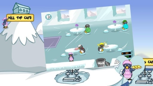 Penguin Cooking Dinner截图2