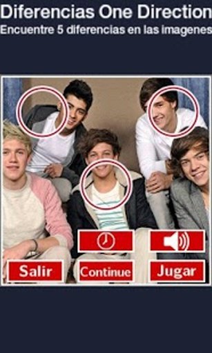 Diferencias One Direction截图1