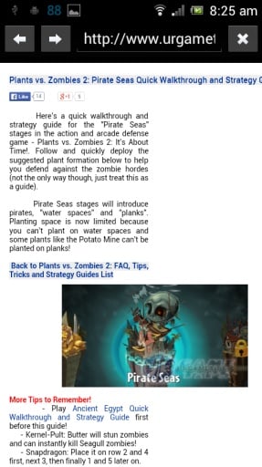 Plants and Zombies tipsNtricks截图4