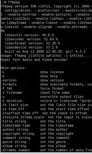 FFmpeg command line截图1