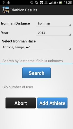 Triathlon Results Free截图3
