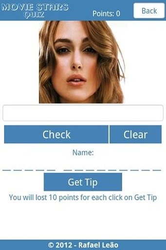 Movie Stars Quiz截图3
