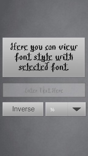 Tattoo FlipFont Free截图3