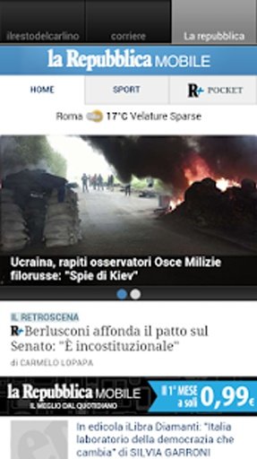 Corriere / Repubblica Notizie截图3