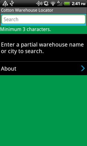 Cotton Warehouse Locator截图2