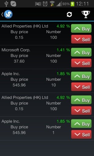 My Stock Trade截图2