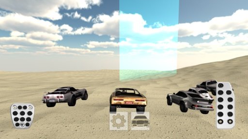 Advenced Muscle Sheriff Car 3D截图1