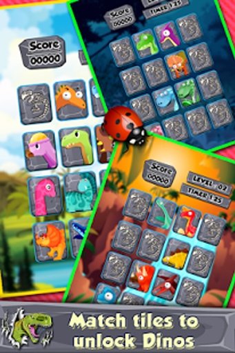 Zoo Keeper - Dino Match截图4