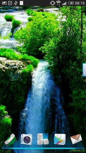 Wonderfully Waterfall Live Wallpaper截图5
