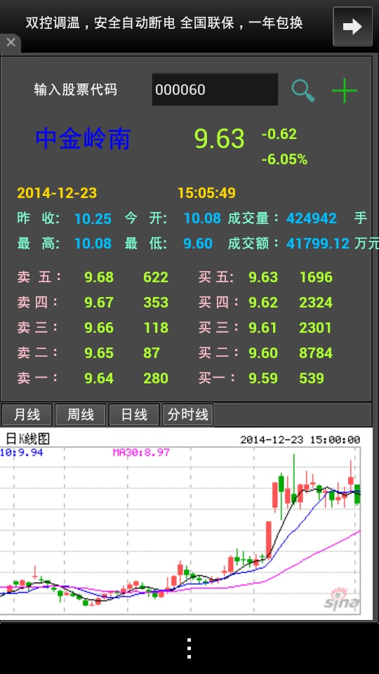 股票成本计算截图2