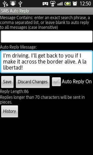 SMS Auto Reply截图3