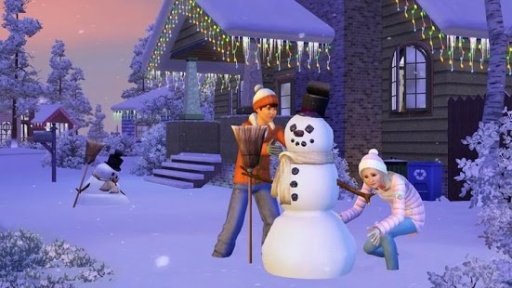 sims 3 free winter mod截图1