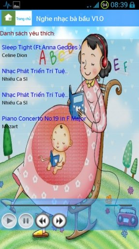 Nghe nhạc b&agrave; bầu截图5