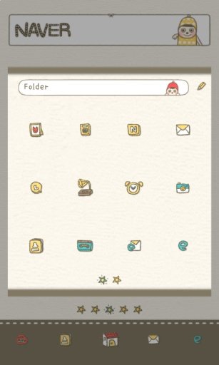 Knit Man Dodol launcher theme截图4