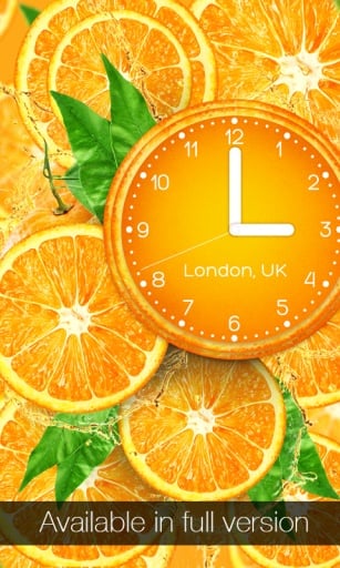 Orange Clock Lite截图2