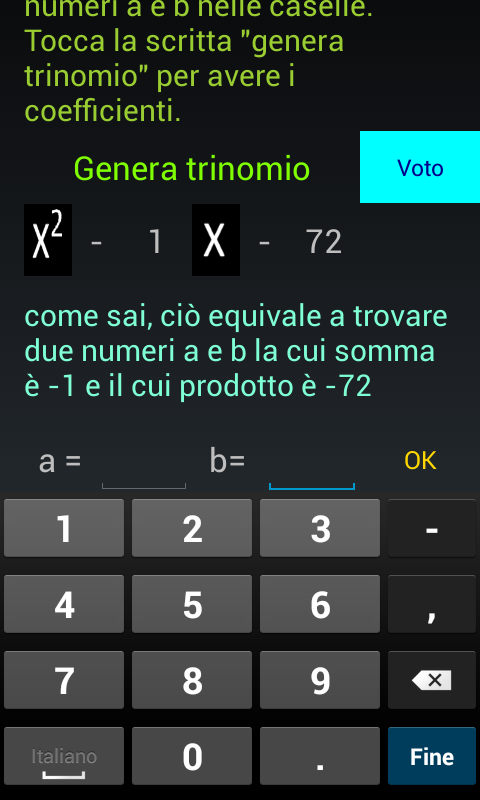 Test Matematica.scomponi截图4