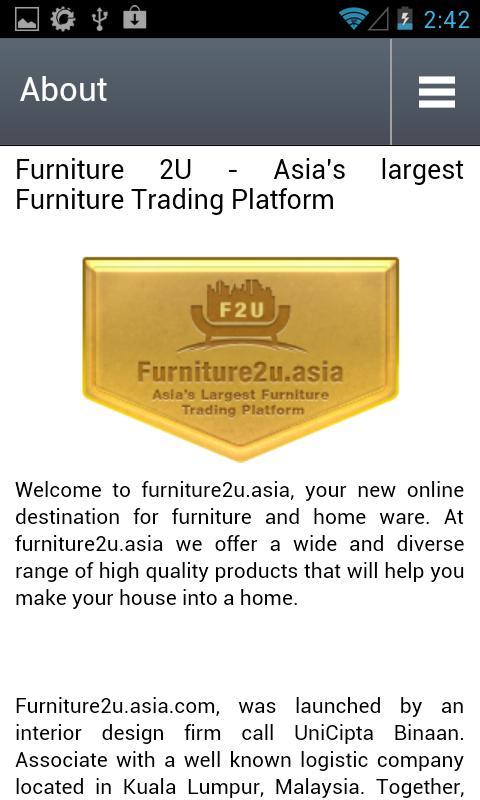 Furniture2u截图1