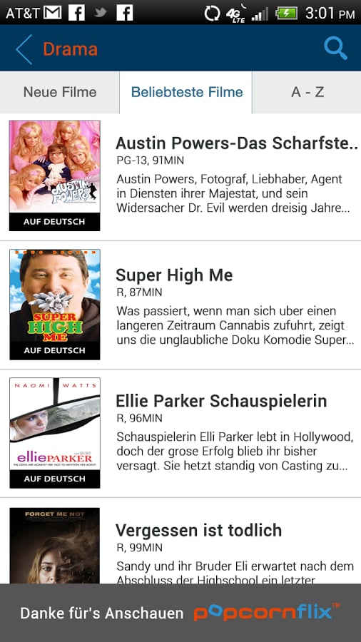 Popcornflix™-Great Movies Free截图1