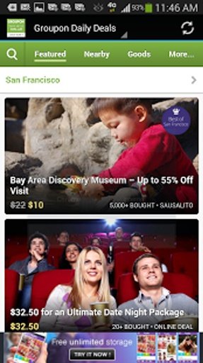 Instant Groupon Daily Deals截图2