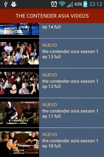 The Contender Asia Videos截图1