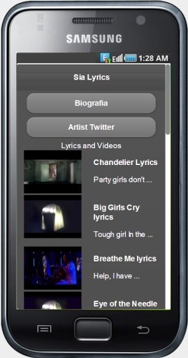 Sia Lyrics截图5